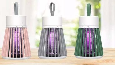 Elektrisk myggefanger på bord