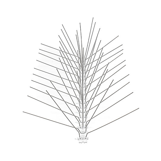 Mågepigge i plast og stål 5m L225