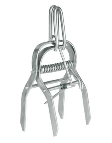 Muldvarpesaks med langt håndtag